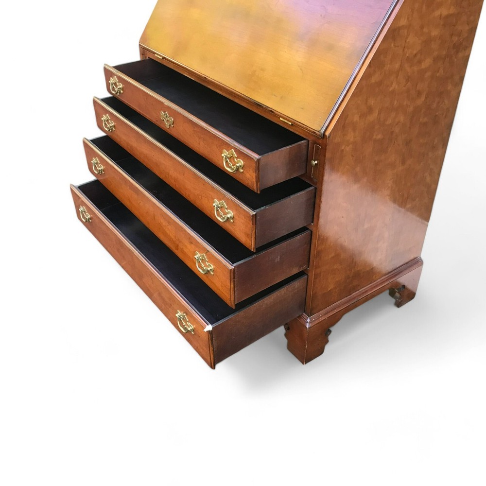 Wright Table Co. Cherry 2 part Secretary Desk