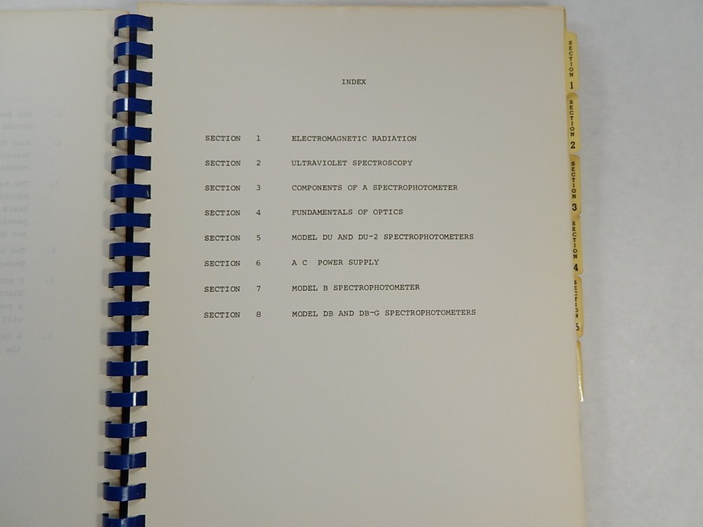 Beckman Technical Training Program by Beckman Instruments Inc.