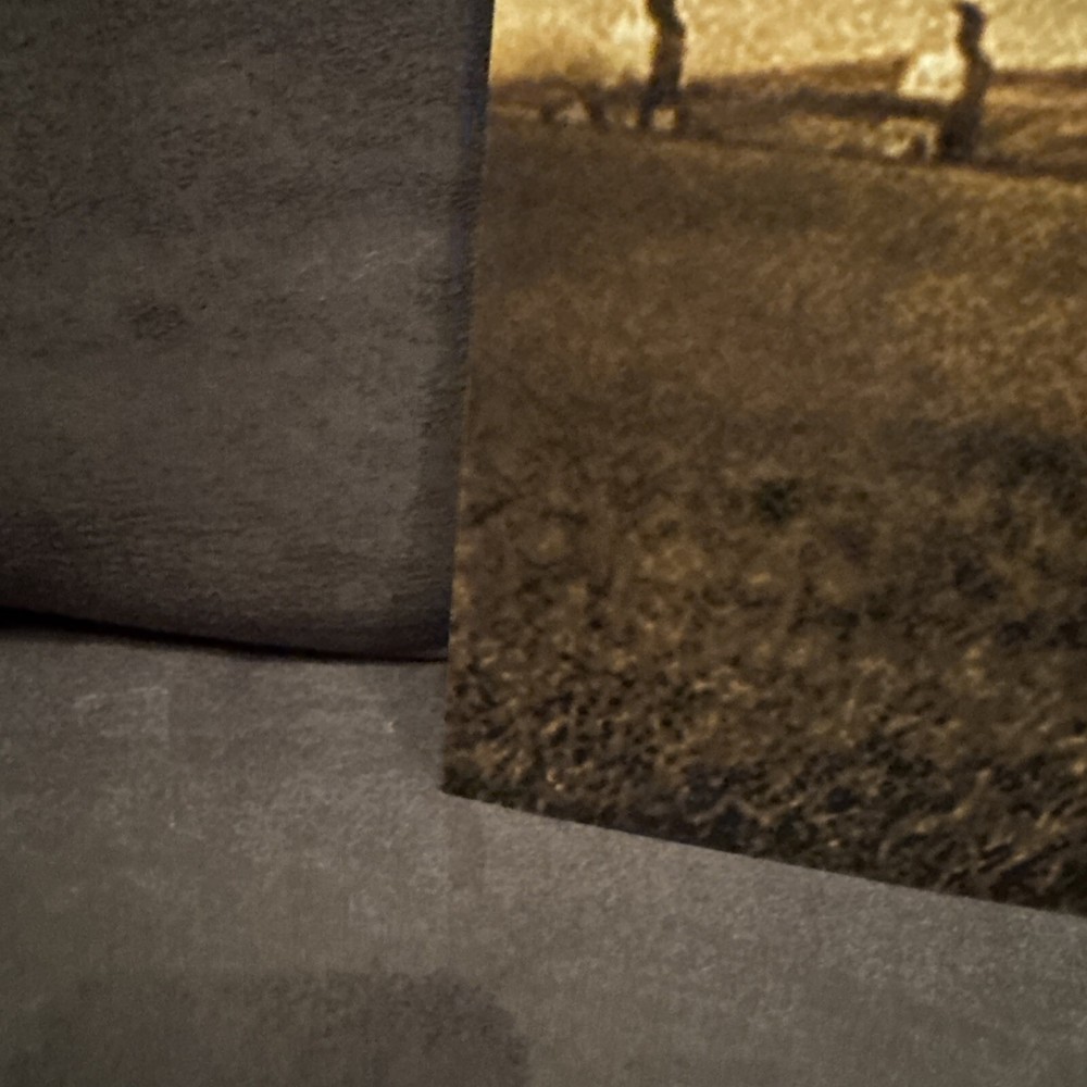 Neil Young prayer wind 2005 promotional double-sided 12 x 12” flat