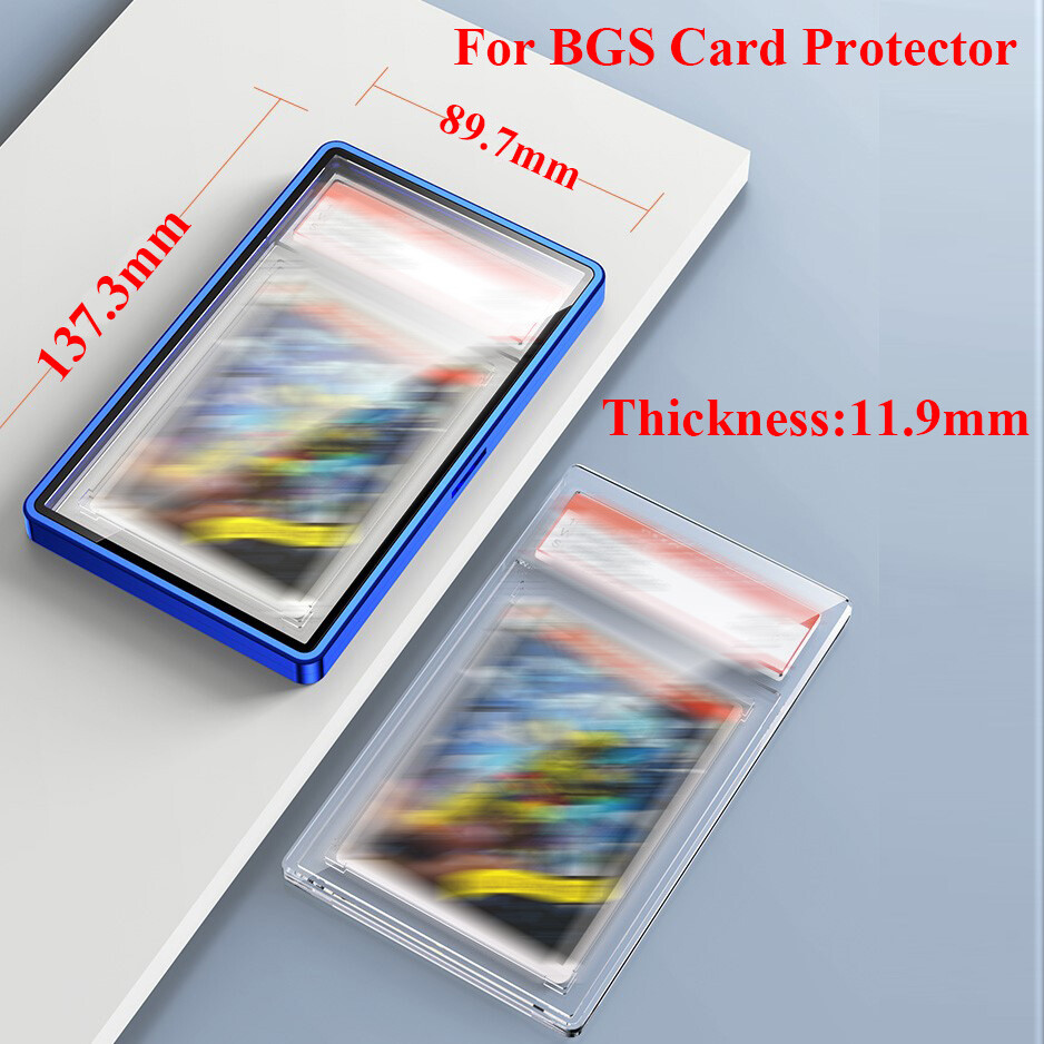 Graded Cards Protector Stackable Magnetic Trading Cards Case for BGS/PSA Slabs