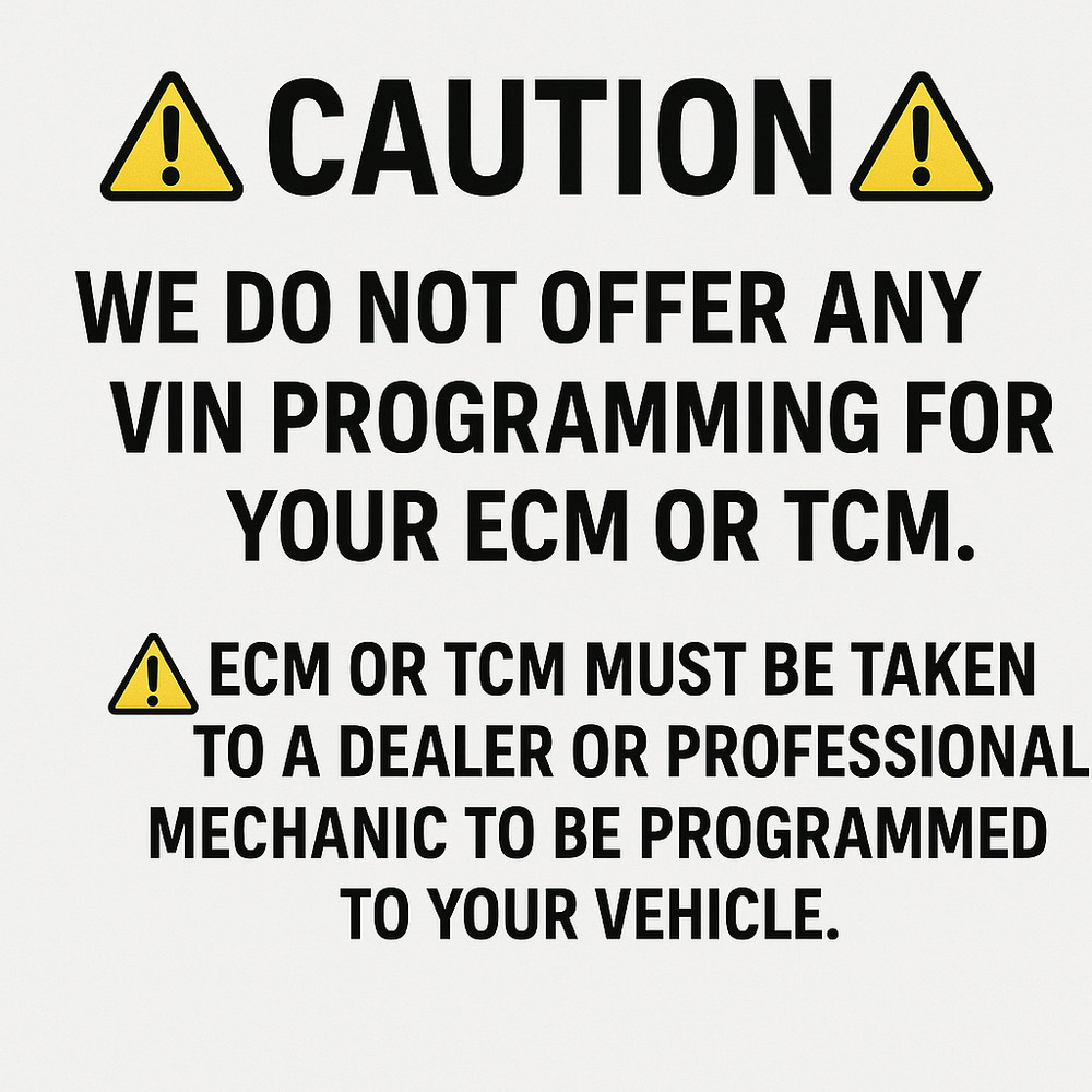 2008 GMC Acadia 3.6L Engine Computer Control Module ECM ECU OEM 12618767