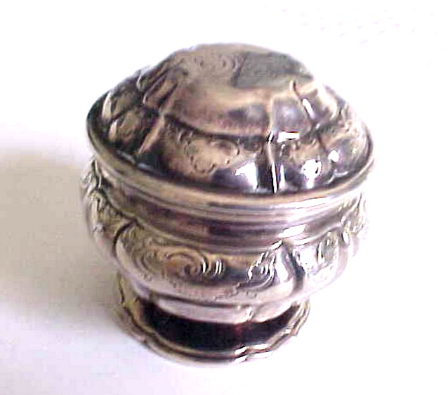 Anton Michelsen Sterling Silver Lidded Tea Caddy Bowl