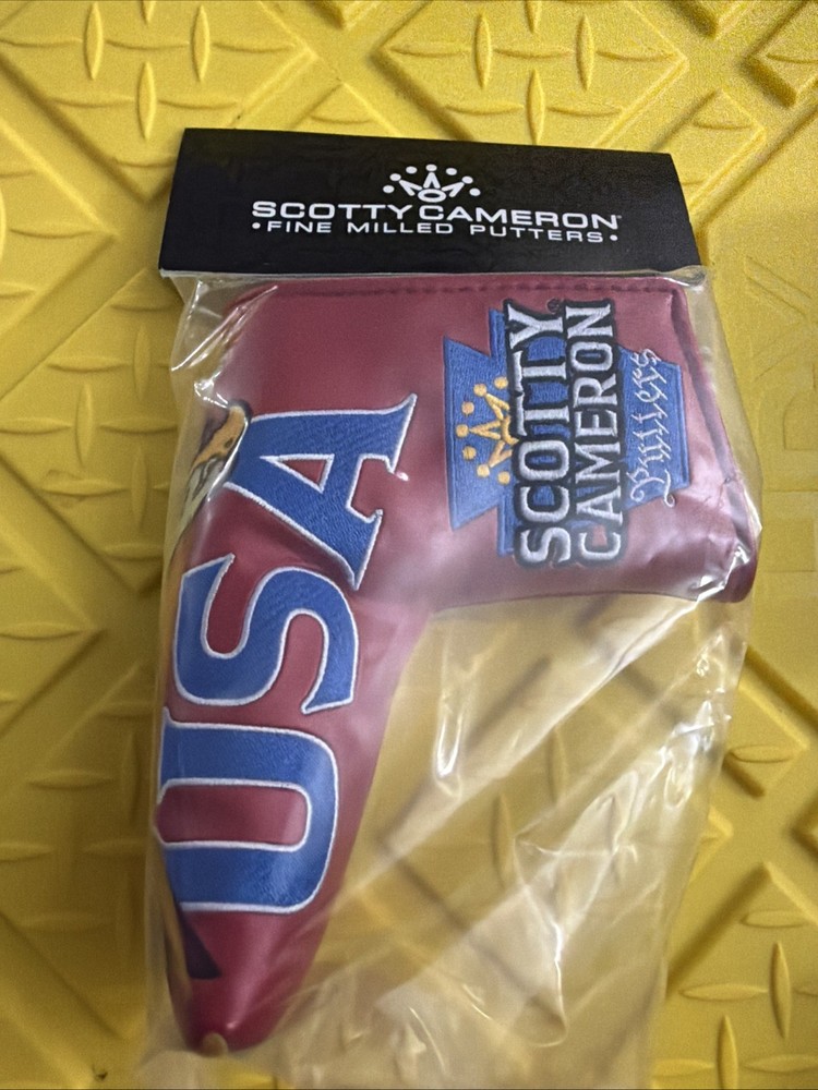 Scotty Cameron Stars and Flight Putter Blade Headcover 2025 US Open New Sealed