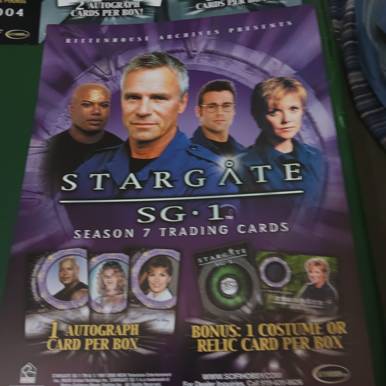 Stargate SG1 Promi Card Set Lot Of 5