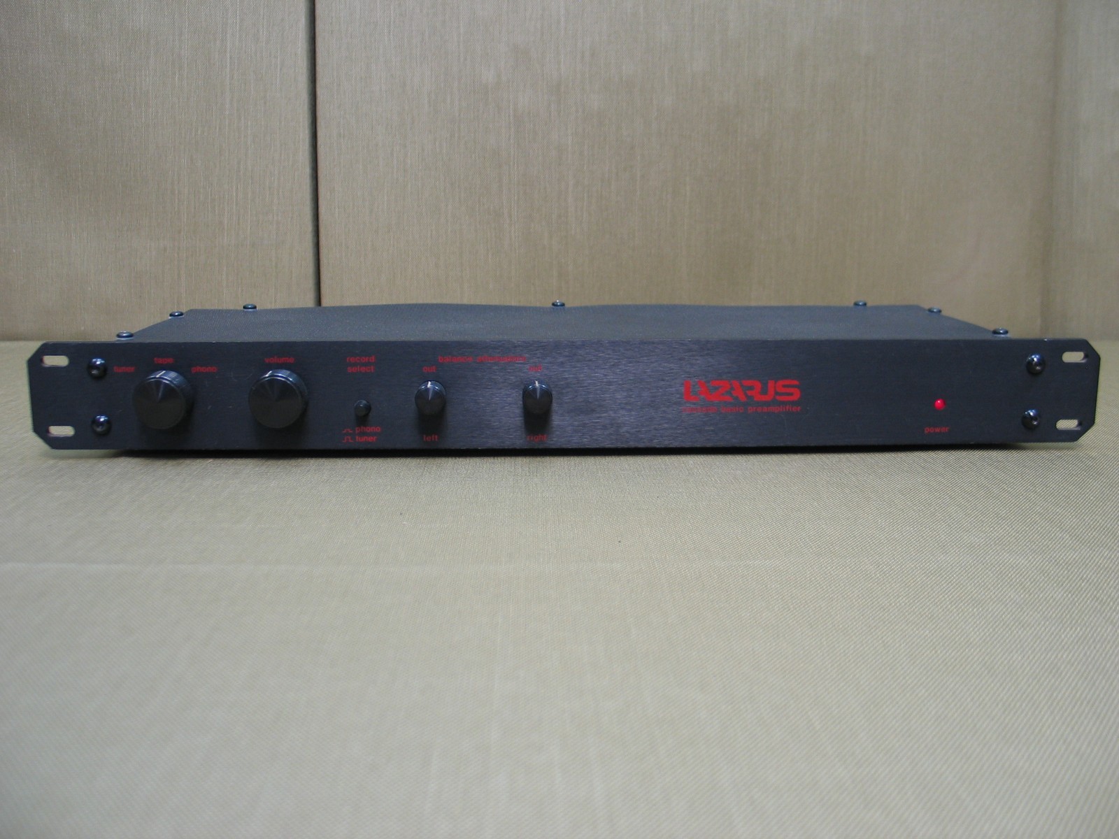 Lazarus Cascade Basic Tube Preamplifier ( Circa 1986 )  ( Tech Tested & Owned )