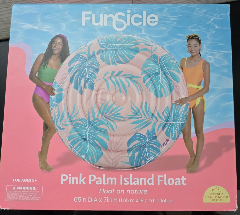 Funsicle Palm Island Float Pink...60% OFF