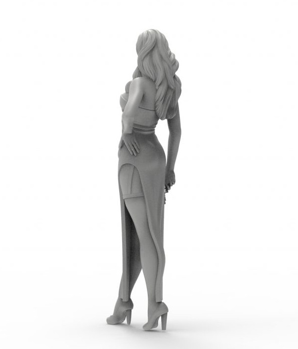 Resin Kit 729 1/20 Female spy
