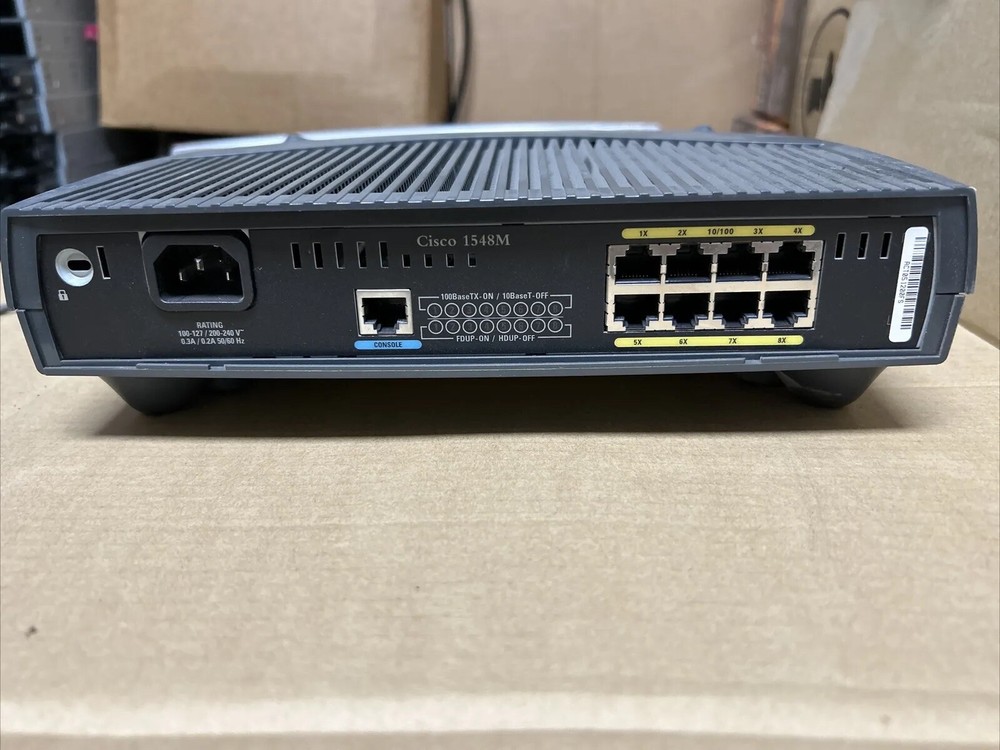 Cisco Micro (CISCO1548M) 8-Ports External Switch Managed