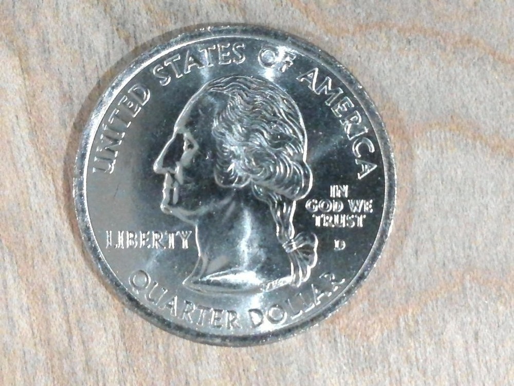 2002 D Ohio State Quarter Actual Coin # 2