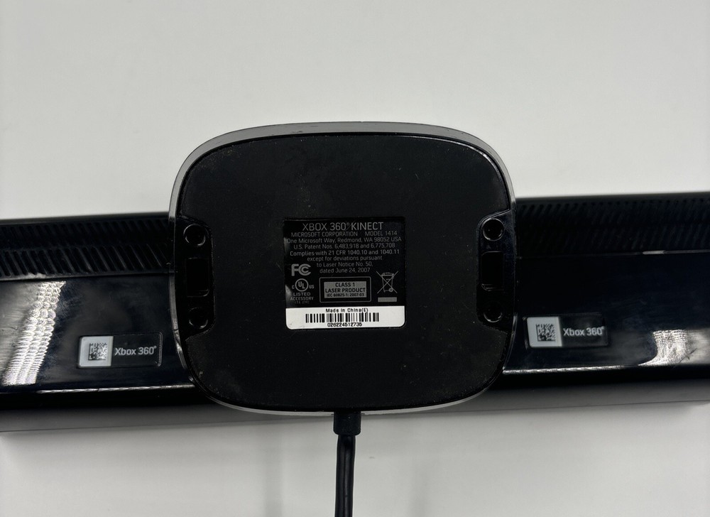 Microsoft Xbox 360 Kinect Sensor Bar Only - Black - Tested Working