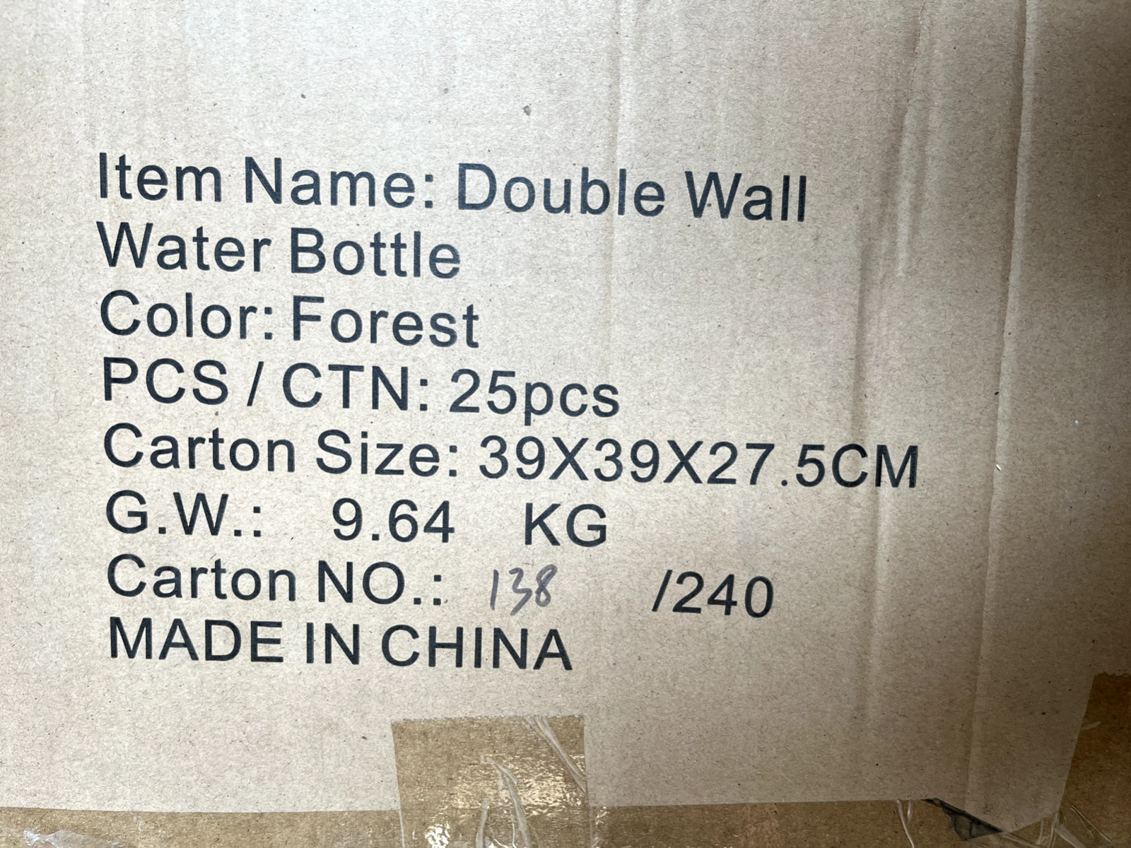 Moonshine Rod Company 20 oz Canteen Forrest