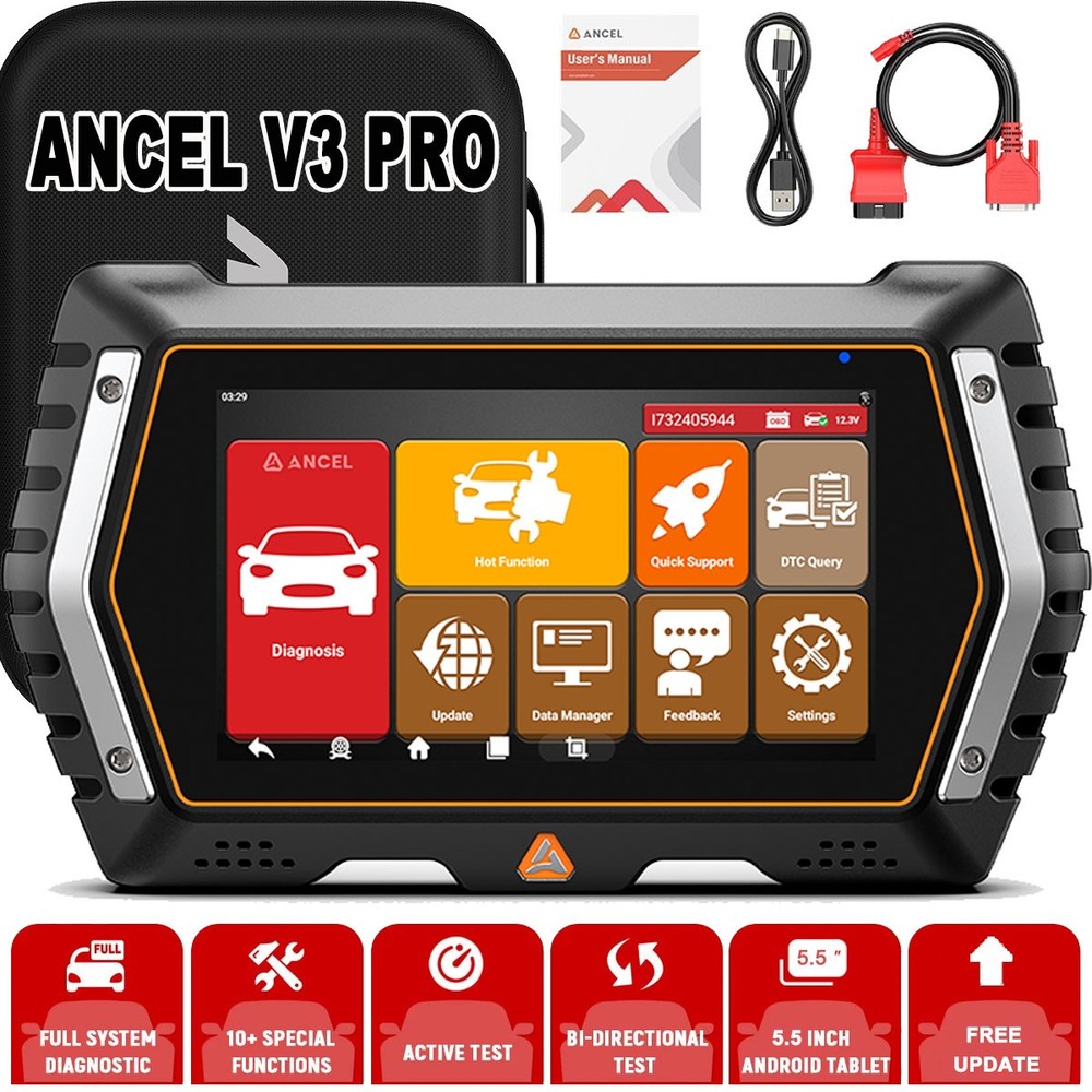 [Lifetime Free Update] Bi-Directional OBD2 Scanner All System Diagnsotic Tool US