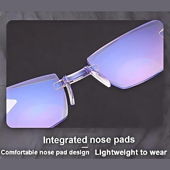2pcs auto-focus glasses,adaptive blue light blocking reading glasse,clear vision