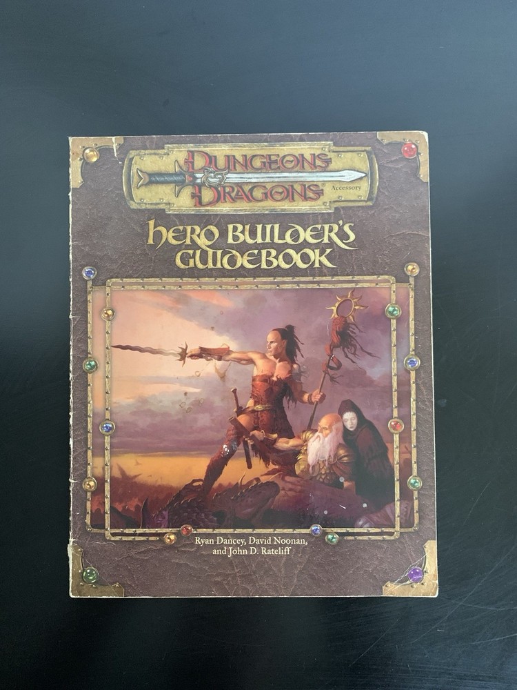 Dungeons & Dragons  3E • Hero Builder's Guidebook • TSR 11647 • 2000