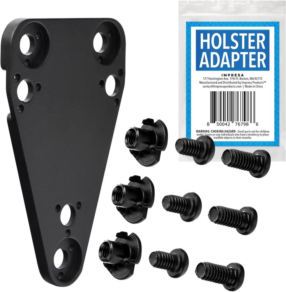 MOLLE Drop Leg Adapter QLS Compatible Alloy Ambidextrous Black