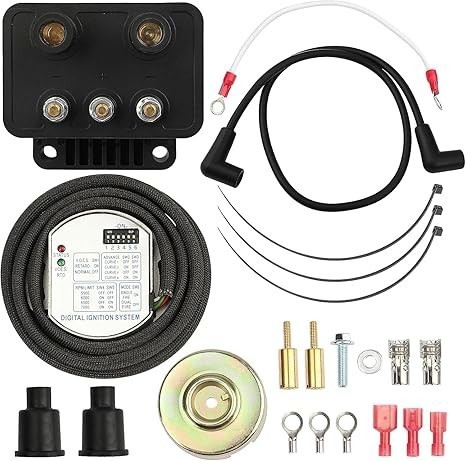 Single Fire Programmable Ignition Kit For 1970-03 Harley-Davidson Big Twin Evo