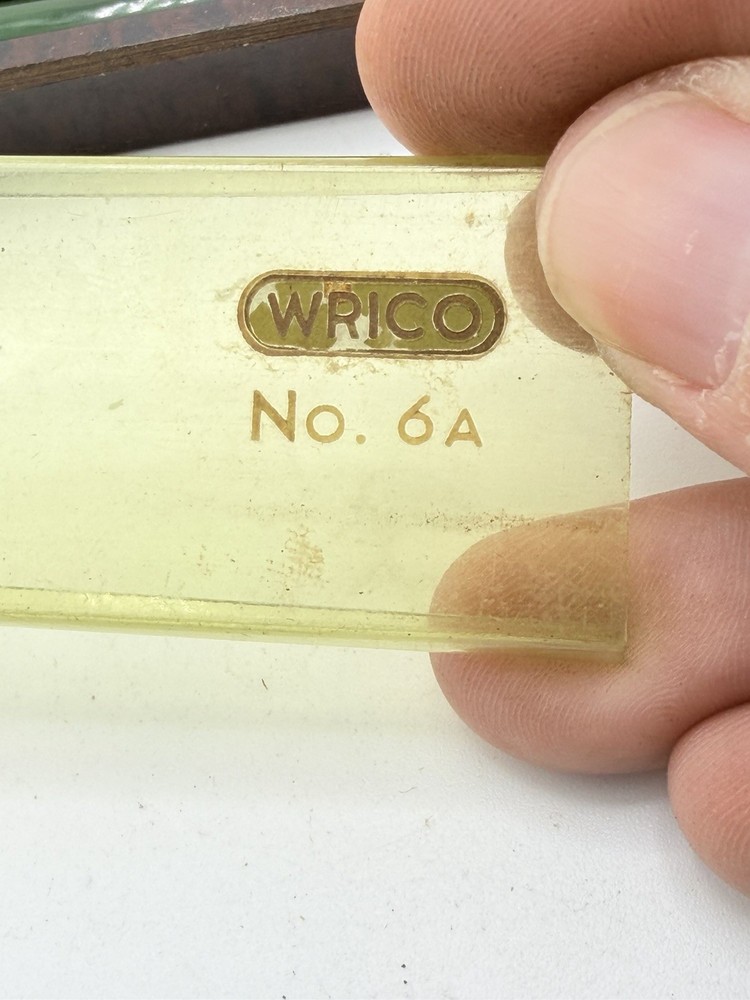 Vintage WRICO No. 6A Ruling Pen w/ Case Drafting Tool