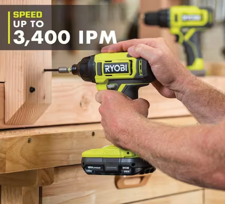 Ryobi PCL235B ONE+ 18V Cordless 1/4" Impact Driver (Tool Only)