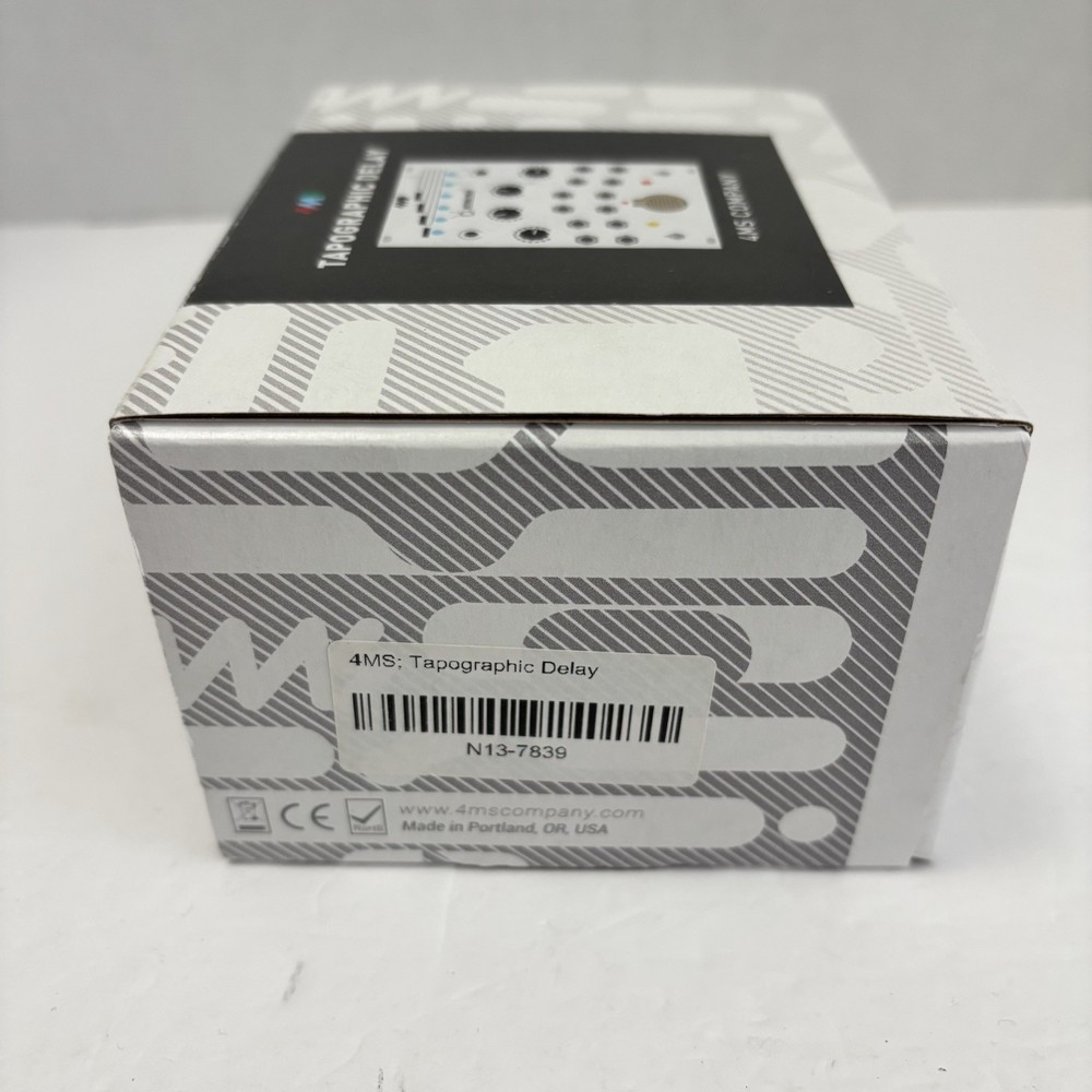 New 4MS Company Tapographic Delay Module Complete in Box