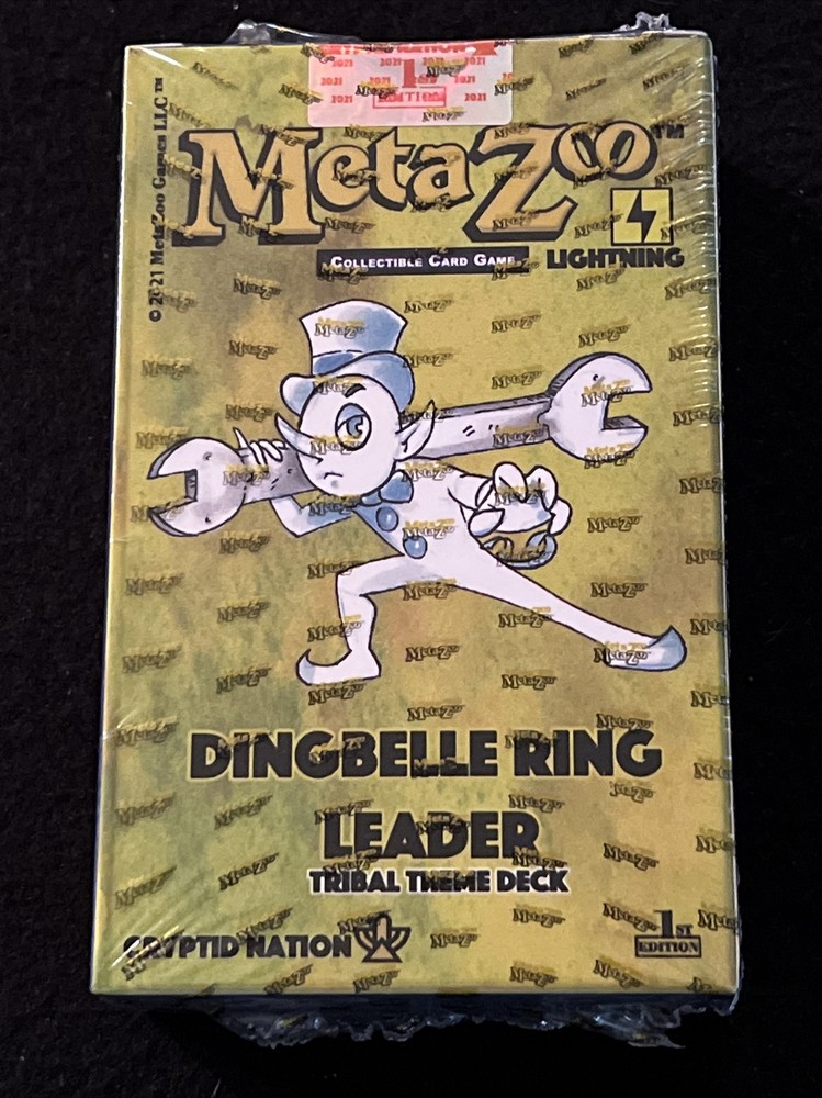 MetaZoo Cryptid Nation 1st Edition DINGBELLE RING LEADER Theme Deck - SEALED