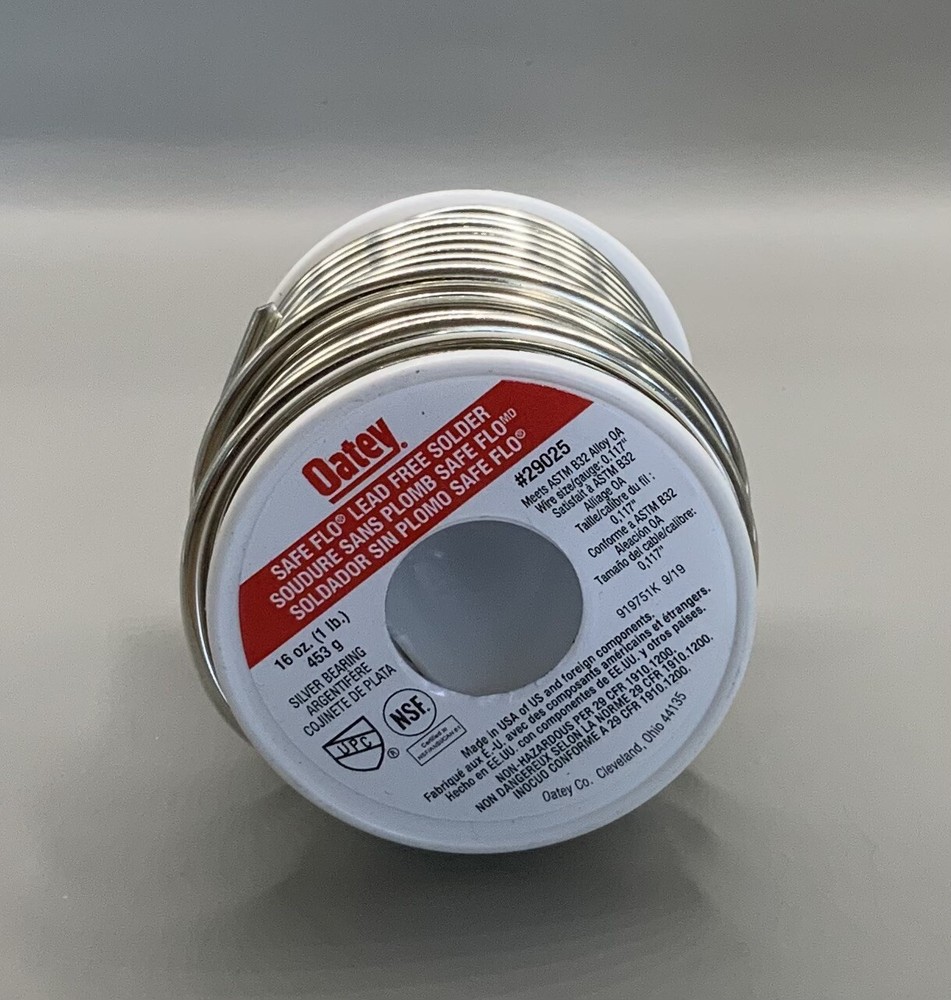 Oatey Lead Free Wire Solder