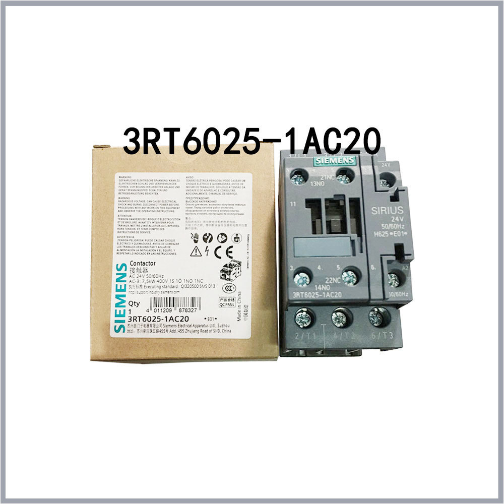1PC  contactor   AC24V 3RT60251AC20 3RT6025-1AC20