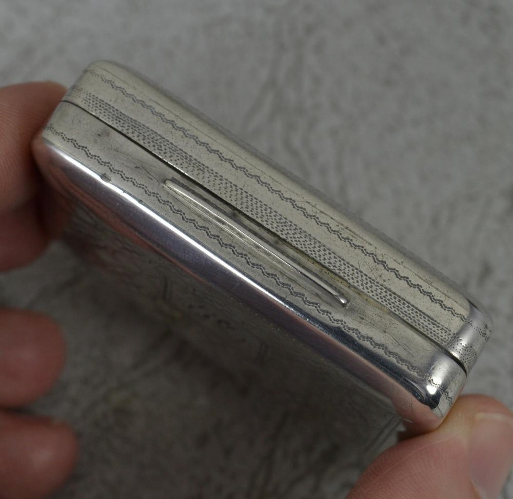 1806 Georgian Sterling Silver Snuff Box