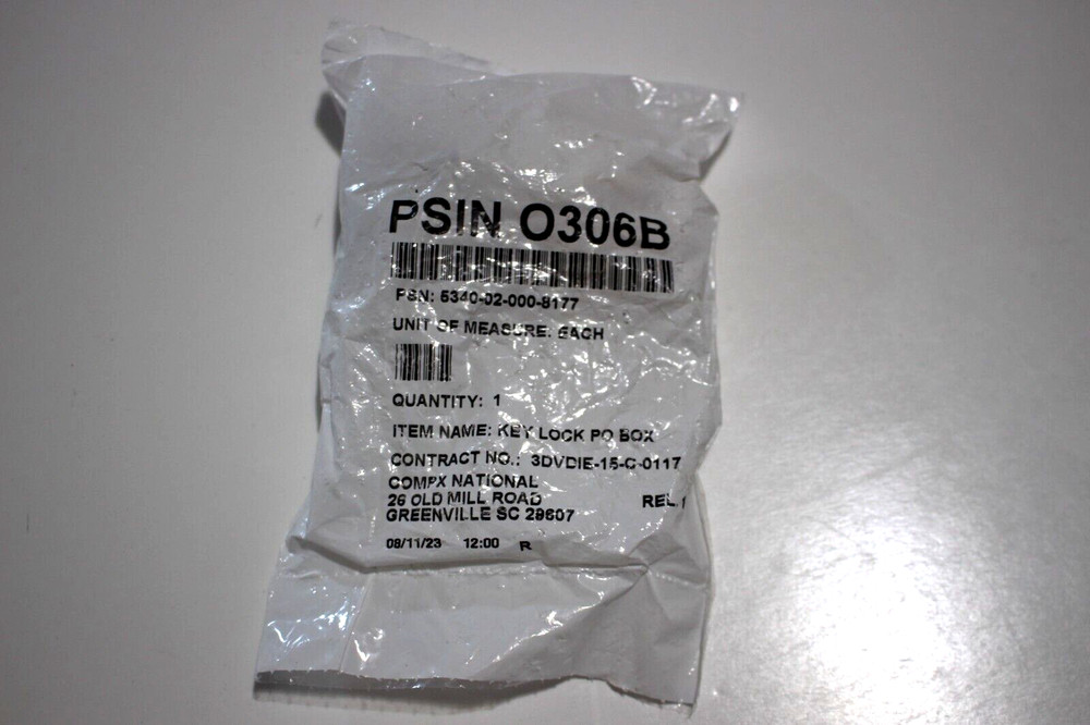 KEY LOCK FOR MAILBOX O306B  2 KEYS