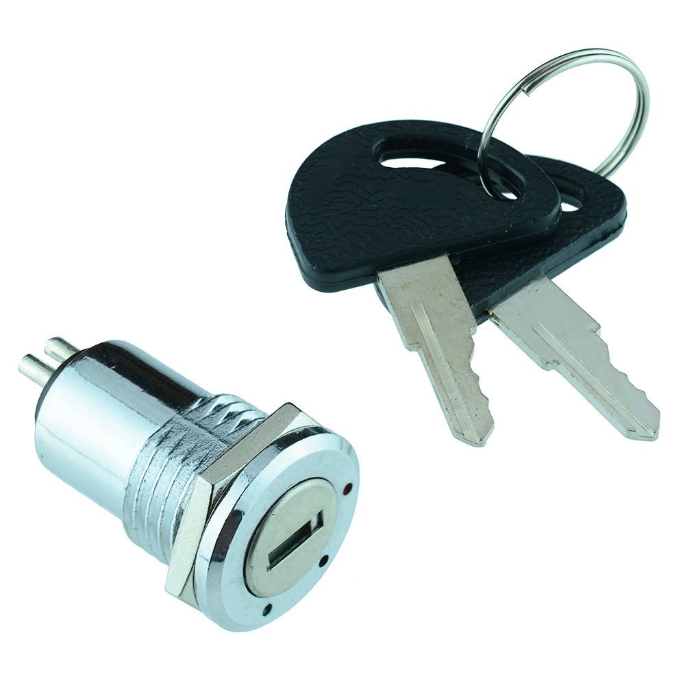 Off-On-On 16mm Key Switch 2A 250VAC
