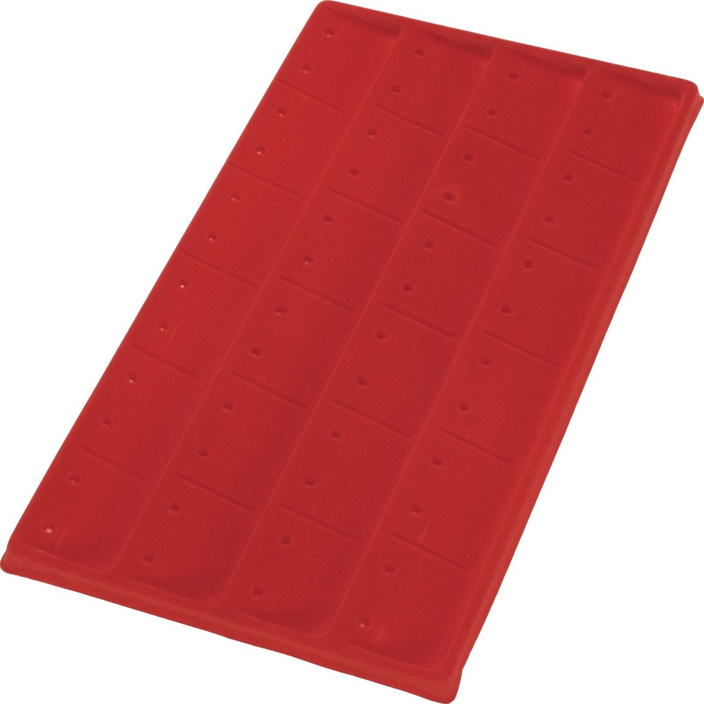 5 Red 24 Earring Display Tray Inserts