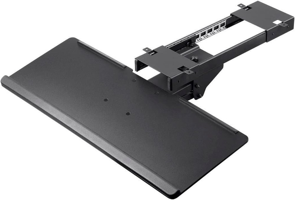 Adjustable Ergonomic Keyboard Tray 26.4 x 10in Full Size Platform Undermount NEW