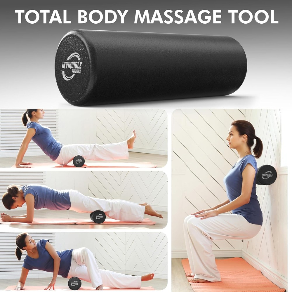 Invincible Fitn 17'' EPP Fo Roller for Deep Tissue Massa – Enhance
