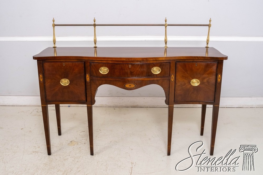 LF69343: STATTON Cherry Sideboard w. Inlay Work & Gallery
