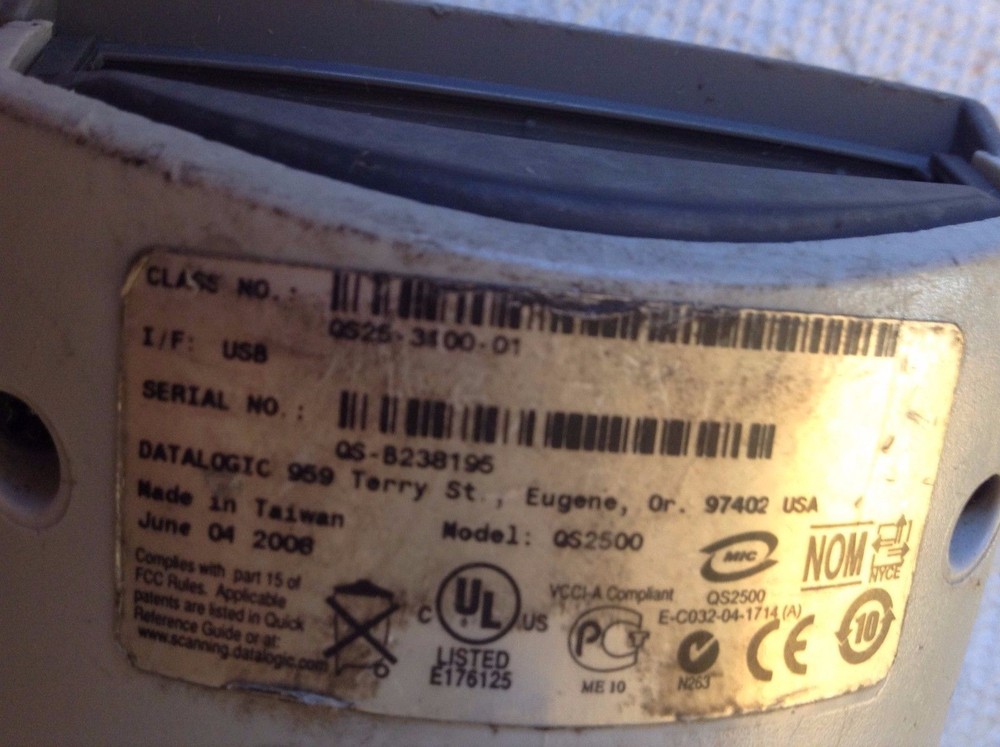 Datalogic QS25-3100-01 Bardcode Scanner