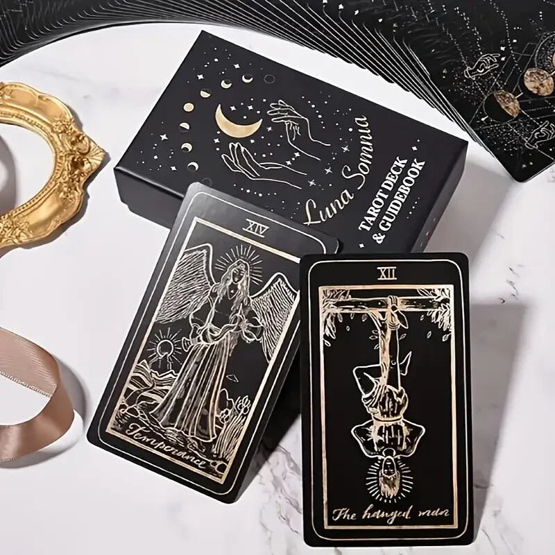 Sleeping Moon Dream Tarot Deck Set, Including 78 Complete Deck Cards