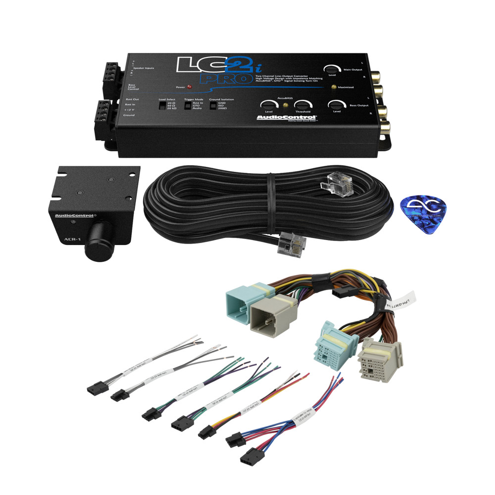 AudioControl LC2i PRO+LPHGM71 Amplifier Integration Solution for Chevrolet & GMC