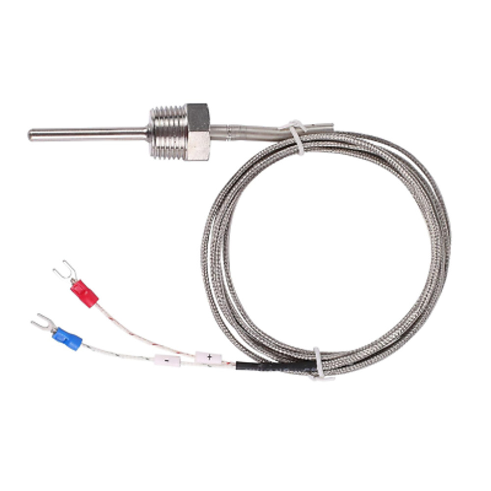 Waterproof K Type Thermocouple - Grounded Temperature Sensor Probe for PID Temp
