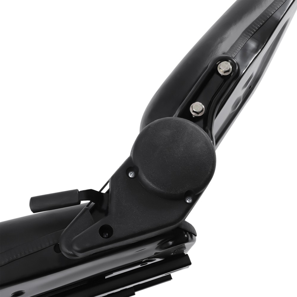 Foldable Universal Forklift Seat PVC Tractor Seat Mower Seat Adjustable Backrest