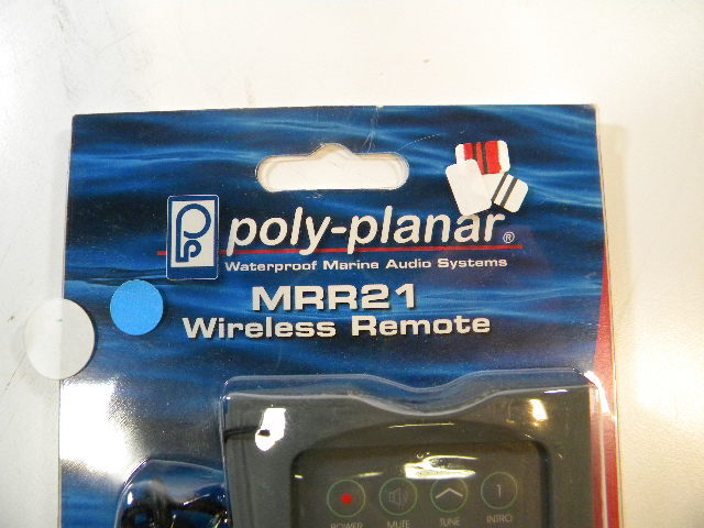 Poly-Planar MRR21 Waterproof Wireless Remote For Audio System NEW