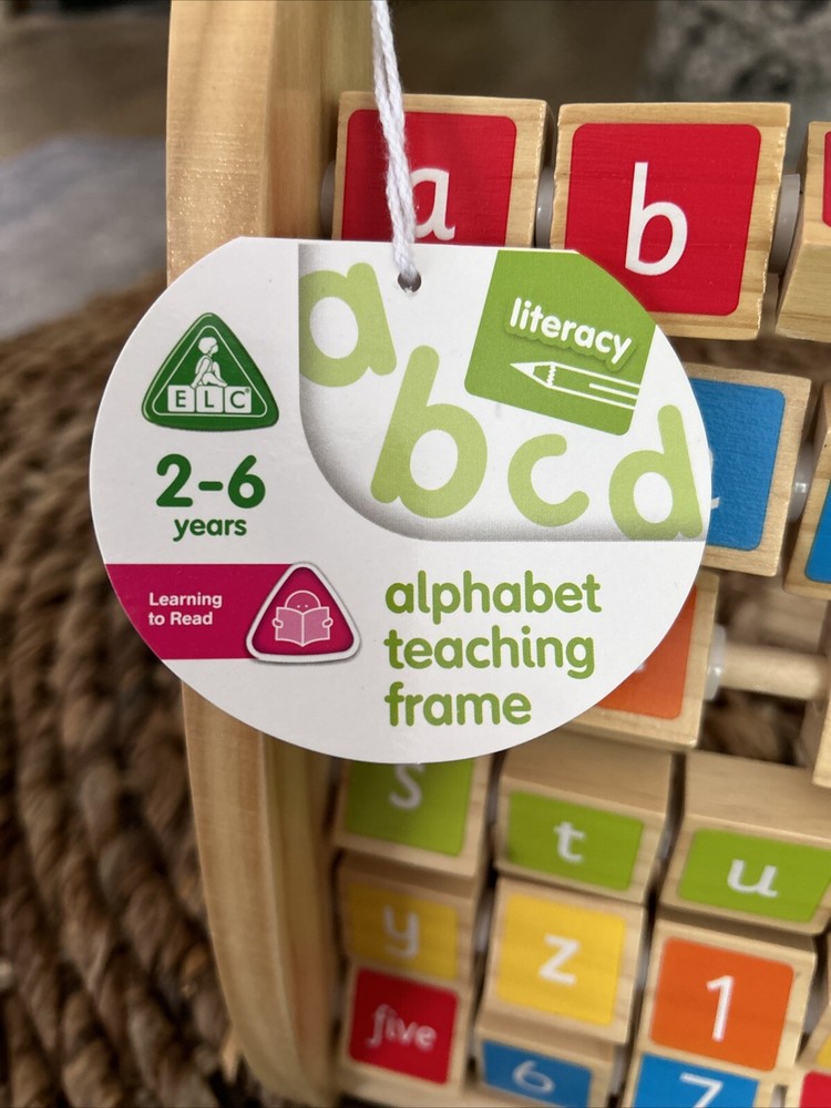 Early Learning Centre Abacus Teaching Frame Learning to Count Toys, Ages 3+ NWT