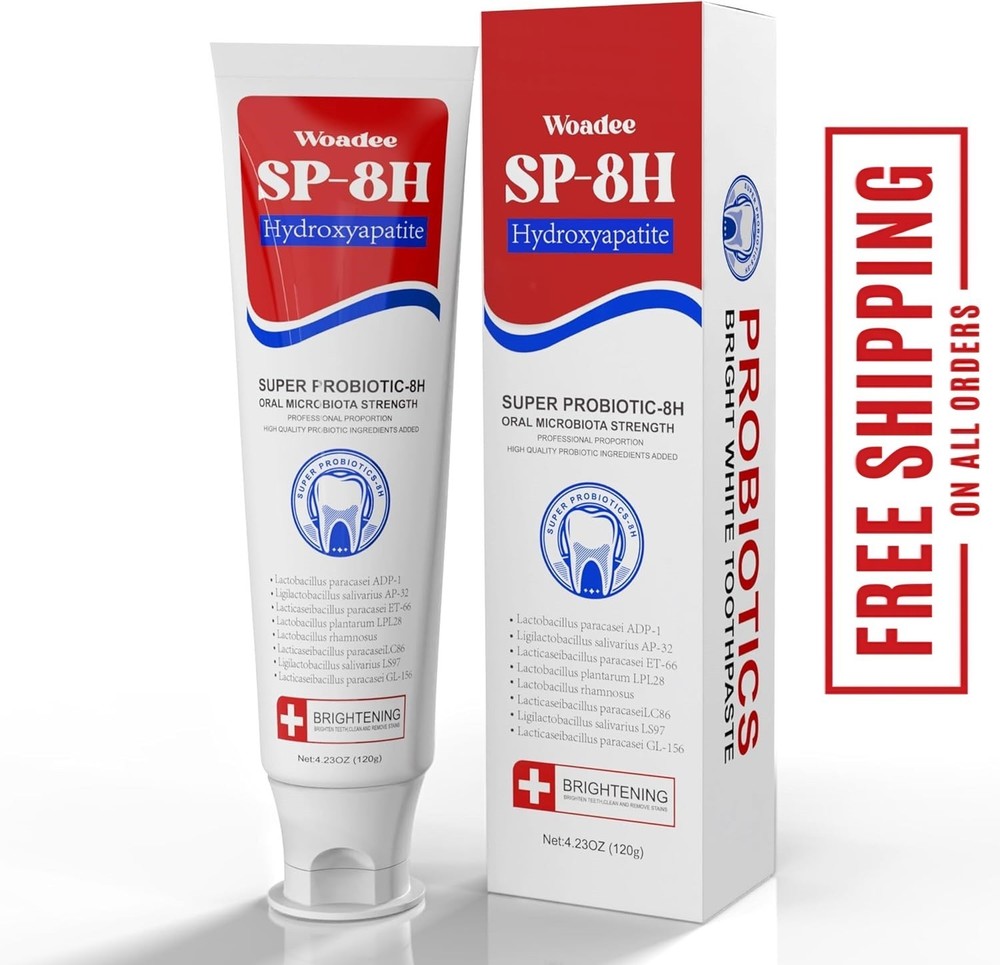SP-8 Hydroxyapatite Probiotic Whitening Toothpaste, 8 Probiotics Plus...