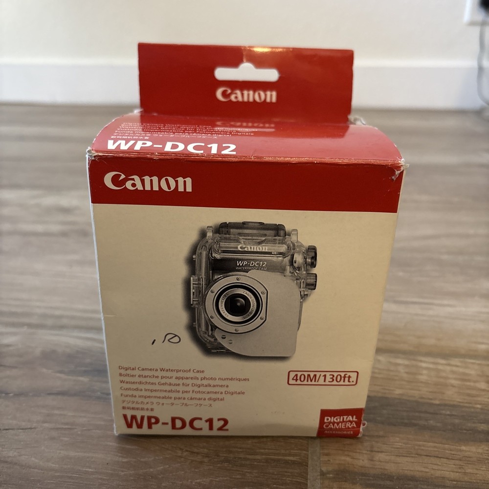 Canon WP-DC9 Waterproof Camera Case Used