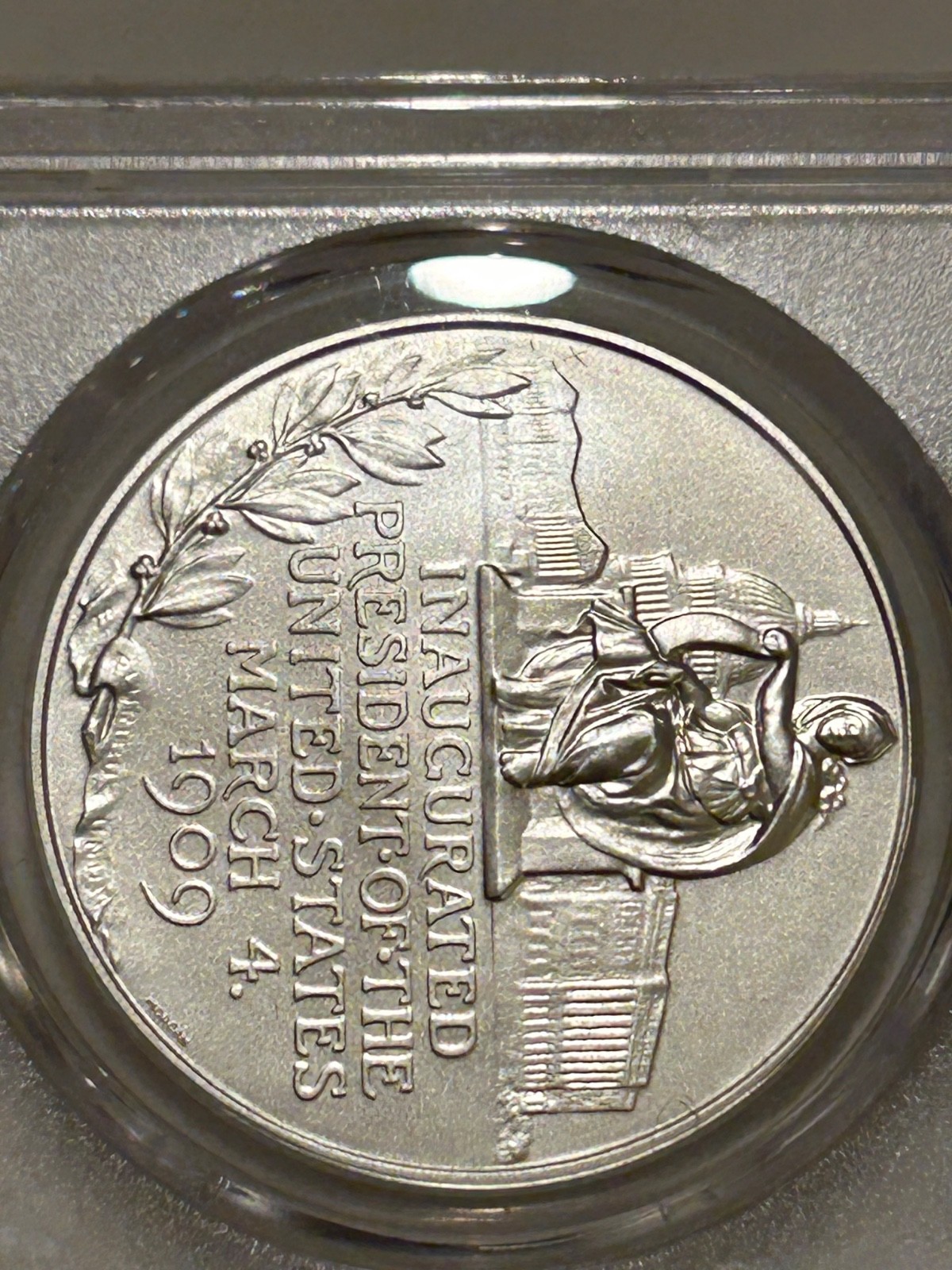 2025 William H Taft 1oz Silver Medal PCGS MS69 US Mint Presidential Series