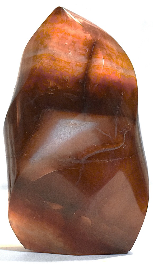 Beautiful Carnelian Flame 4.56"/605 Grams