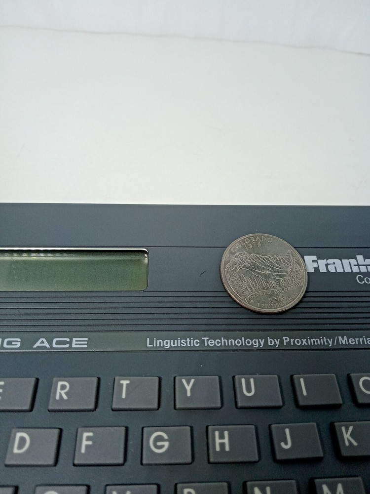 Franklin Computer Spelling Ace SA-98 Electronic Spell Checker - Tested & Works