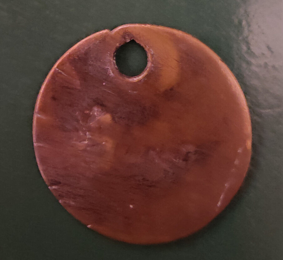 GRIMETHORPE Colliery Pit Check Tally - marked GRIMETHORPE COLLIERY 116