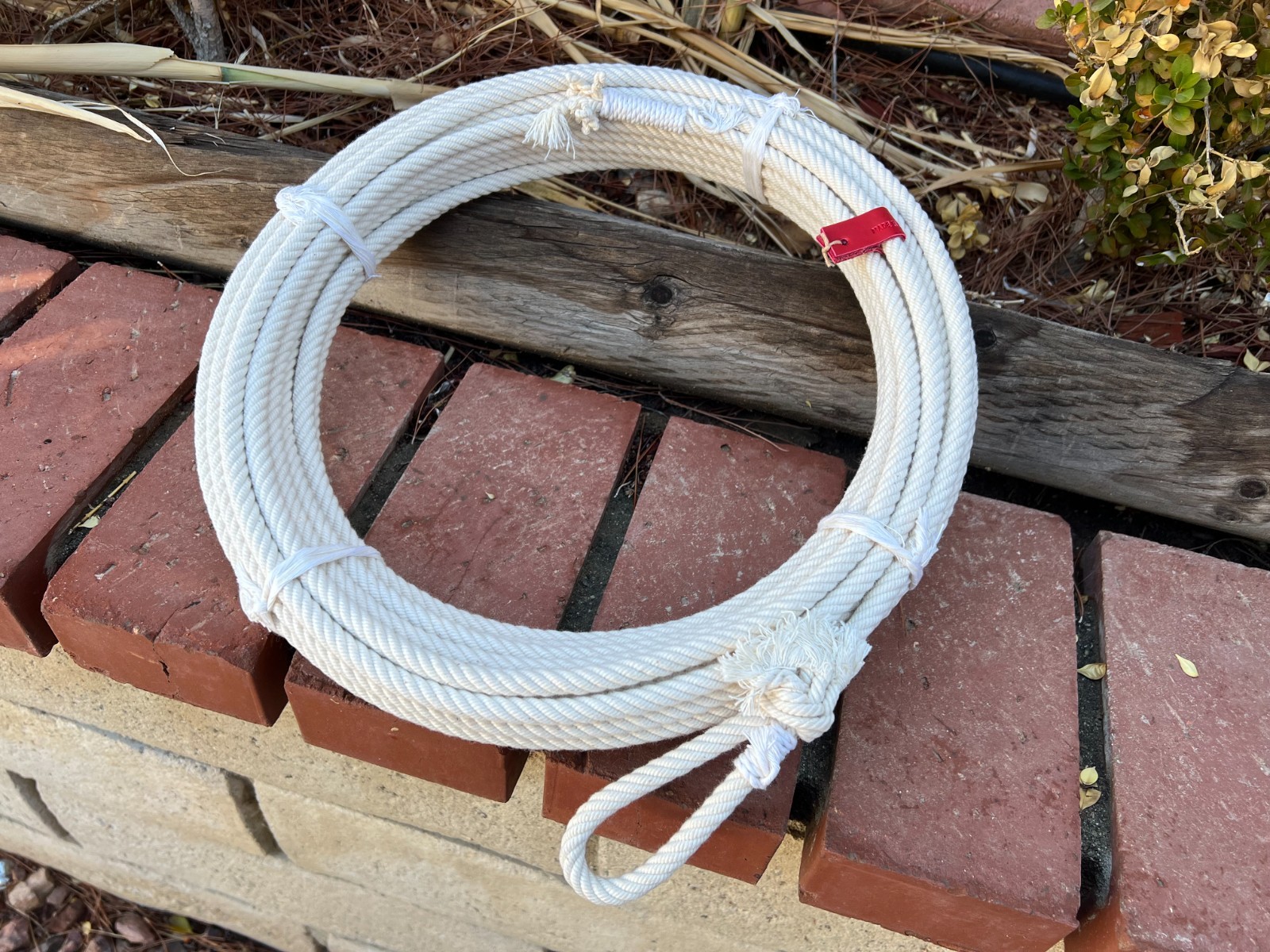 SADDLE HORSE CHARRO ROPE. REATA PARA LAZAR. CHAVINDA. LASSO ROPE, WESTERN ROPE