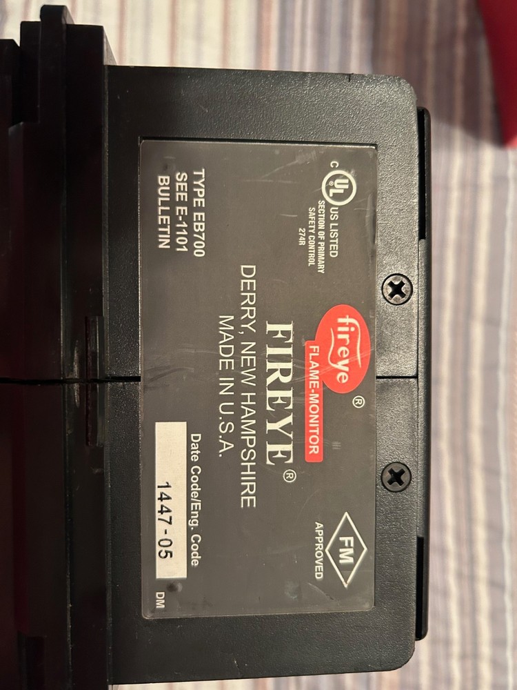 Fireye E110 Flame Safeguard