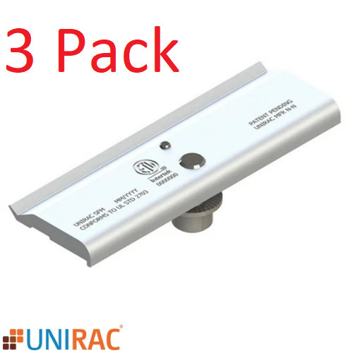 3 Pack Unirac SFM MLPE Mount Assembly 008014M -  FAST SHIPPING!