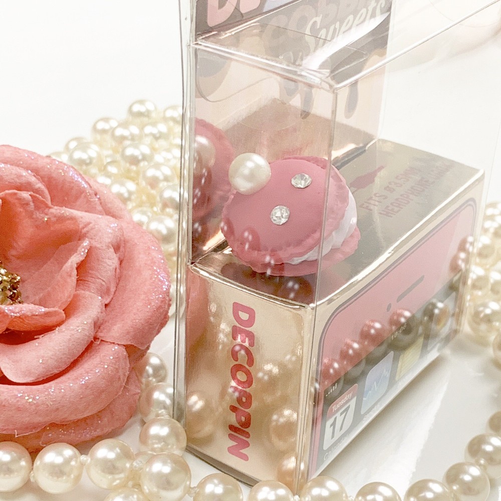 DECOPPIN Sweets Earphone Jack Accessory (Macaroon)